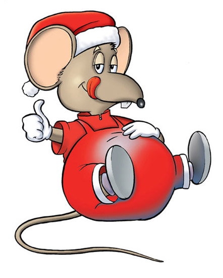 santa mouse